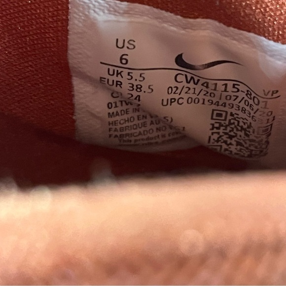 Nike KD 13 TB ‘Desert Orange’ Basketball Shoes Men’s Size 6 Sneakers - Picture 8 of 13